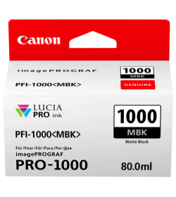 Ink Canon PFI-1000MBK Matte Black - 80ml 