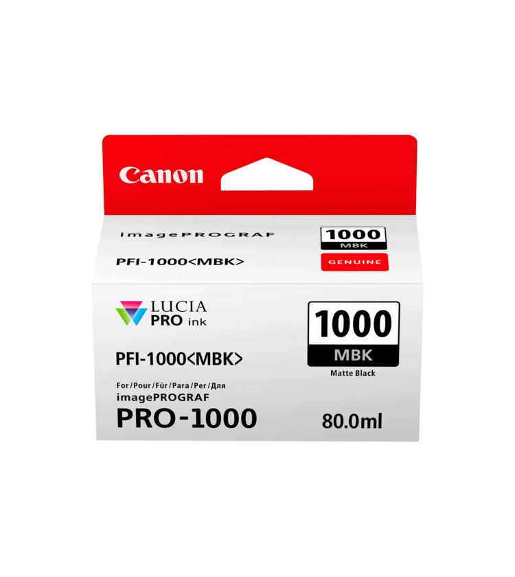 Ink Canon PFI-1000MBK Matte Black - 80ml 