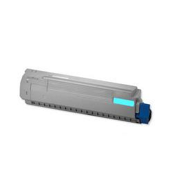 Toner Laser Oki 44844507 Cyan - 10K Pgs