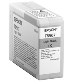 Ink Epson T8507 C13T850700 Light Black - 80ml