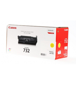 Toner Laser Canon Crtr CRG732Y Yellow - 6,4K Pgs  6260B002