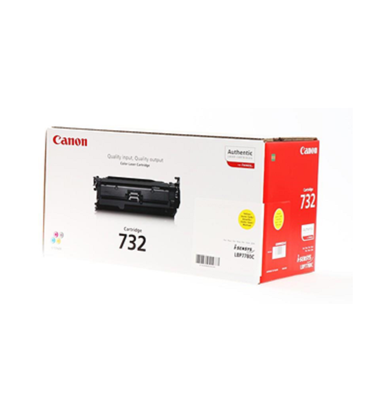 Toner Laser Canon Crtr CRG732Y Yellow - 6,4K Pgs  6260B002