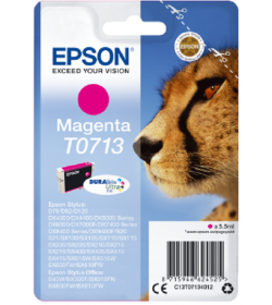 Ink Epson T0713 C13T07134020 Ultra Magenta - 5,5ml - 270Pgs