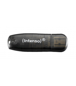 USB Stick Intenso 16GB 2.0 Rainbow Line Black