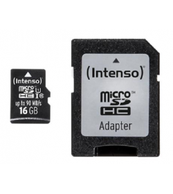Micro SD Intenso 16GB Card Class 10 UHS-I Professional