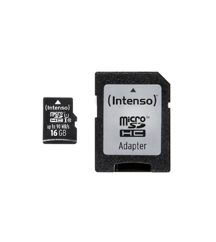 Micro SD Intenso 16GB Card Class 10 UHS-I Professional
