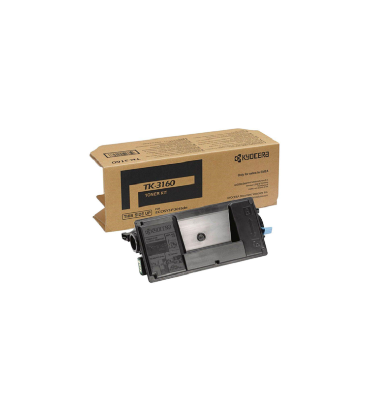 Toner Laser Kyocera Mita TK-3160 Black - 12.5K Pgs