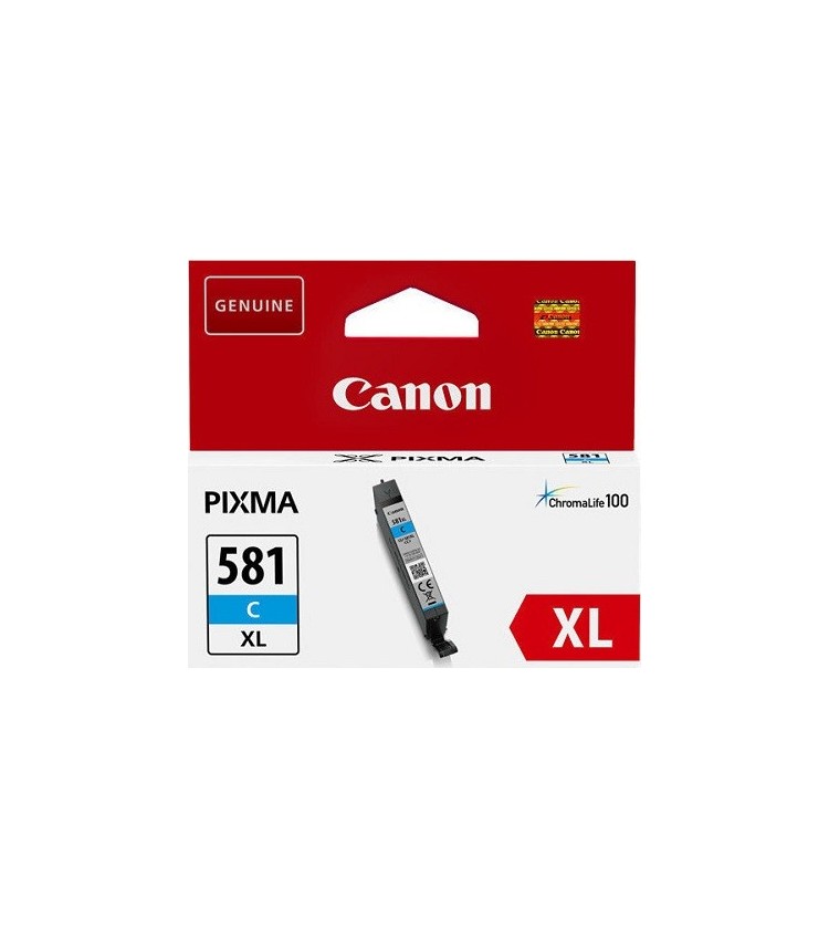 Canon CLI-581XLC High Yield Cyan Ink Cartridge 8,3ml