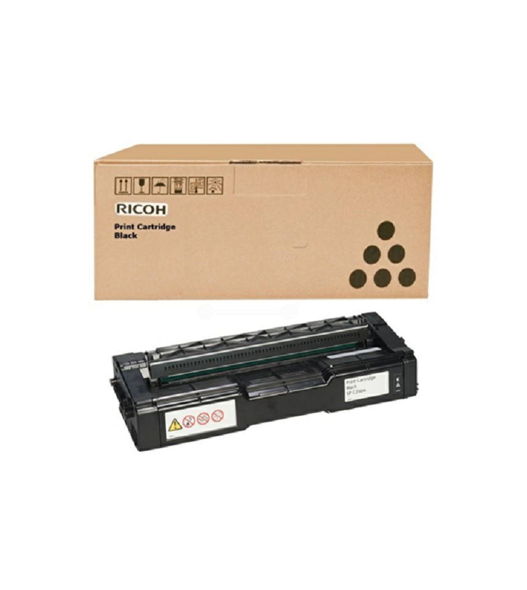 Toner Laser Ricoh SPC252HE 407716 Black 6.5k Pgs