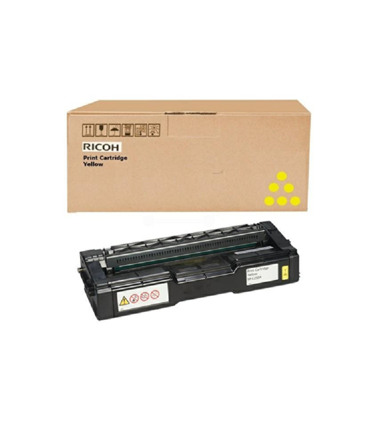 Toner Laser Ricoh SPC252HE 407719 Yellow 6k Pgs
