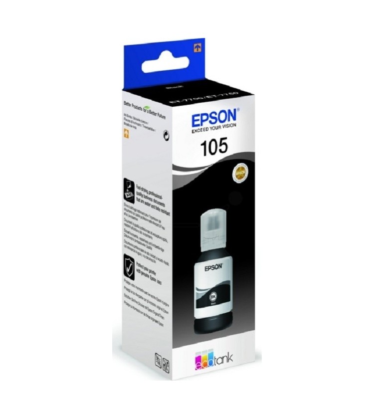 Ink Epson T00Q140 Black 140ml