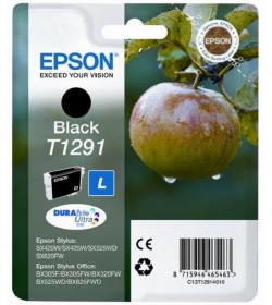 Ink Epson T12914010 Black with pigment ink new series Apple -Size L (11,2ml)