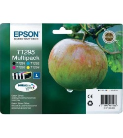 Ink Epson T12954010 MultiPack - 4Cartridges with pigment ink new series Apple -Size L