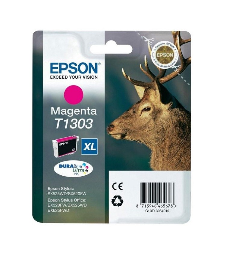 Ink Epson T13034010 Magenta with pigment ink new series Stag-Size XL