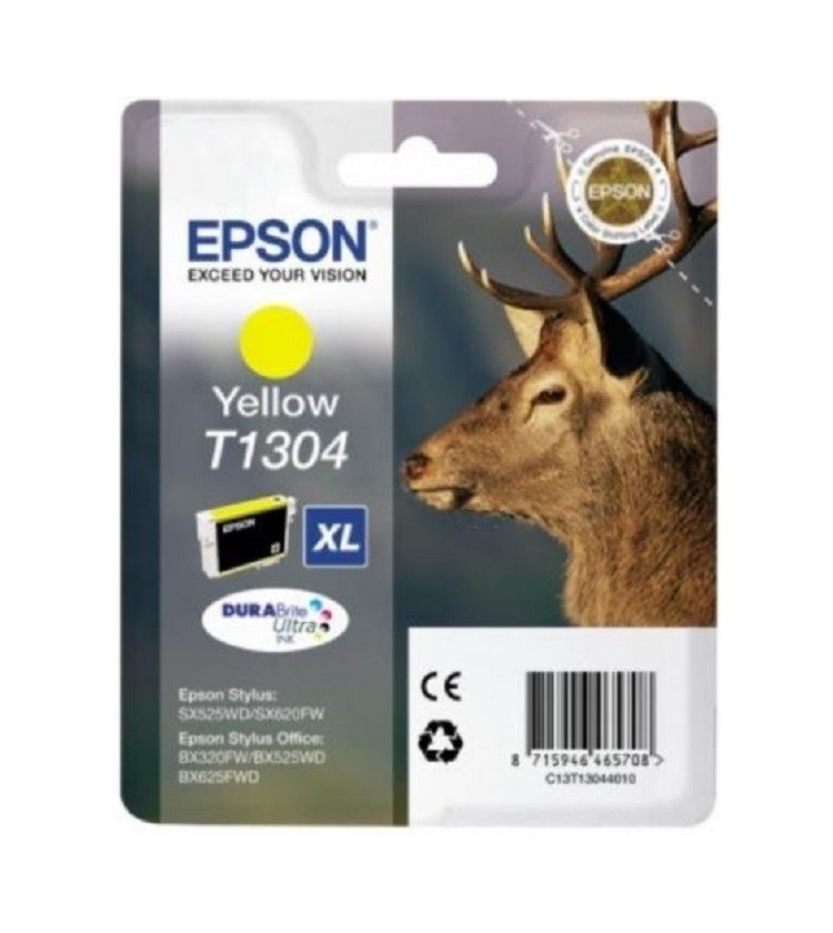 Ink Epson T13044010 Yellow with pigment ink new series Stag-Size XL