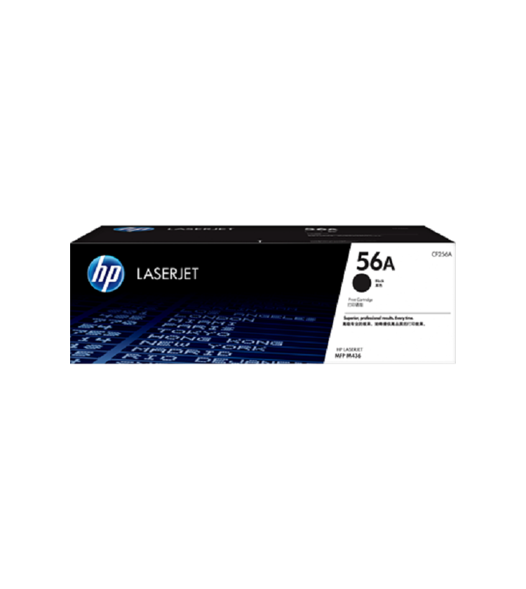 HP 56A Black LaserJet Toner 7.4K ( CF256A )