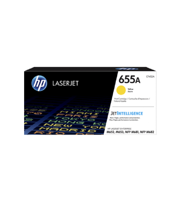 Toner LaserJet HP 655A Yellow ( 10.5K )