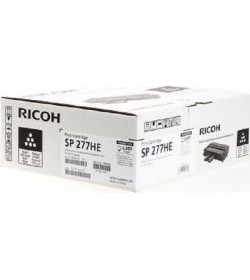 Toner Laser Ricoh SPC277HE 408160 Black 2.6k Pgs