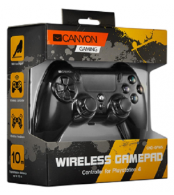 Canyon Wireless Gamepad With Touchpad For PS4 - CND-GPW5