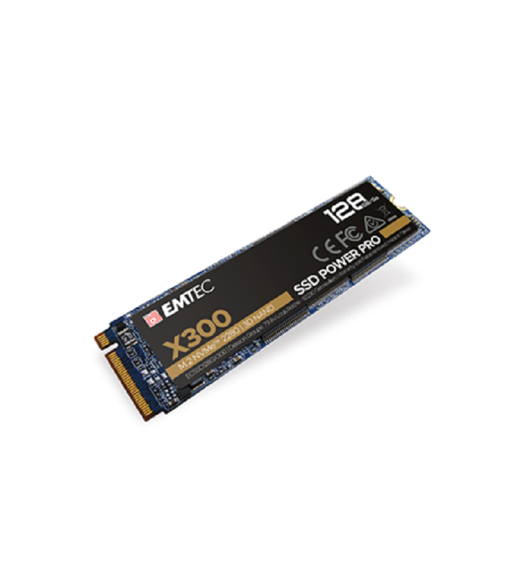 Emtec Εσωτερικός Σκληρός Δίσκος SSD M2 Nvme X300 128GB Intern (ECSSD128GX300