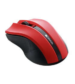 Canyon Wireless Optical Mouse Red - CNE-CMSW05R